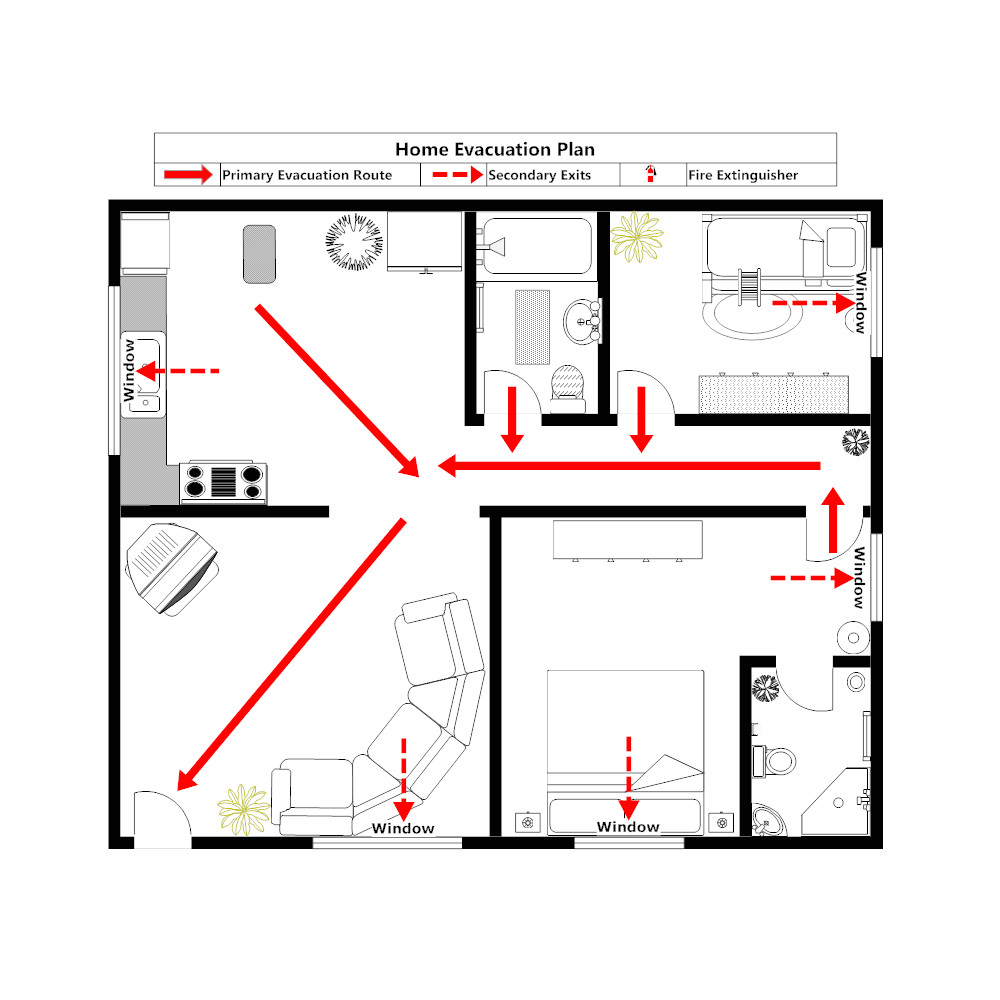 Home Evacuation Plan Family Home Evacuation Plan Home Design and Style