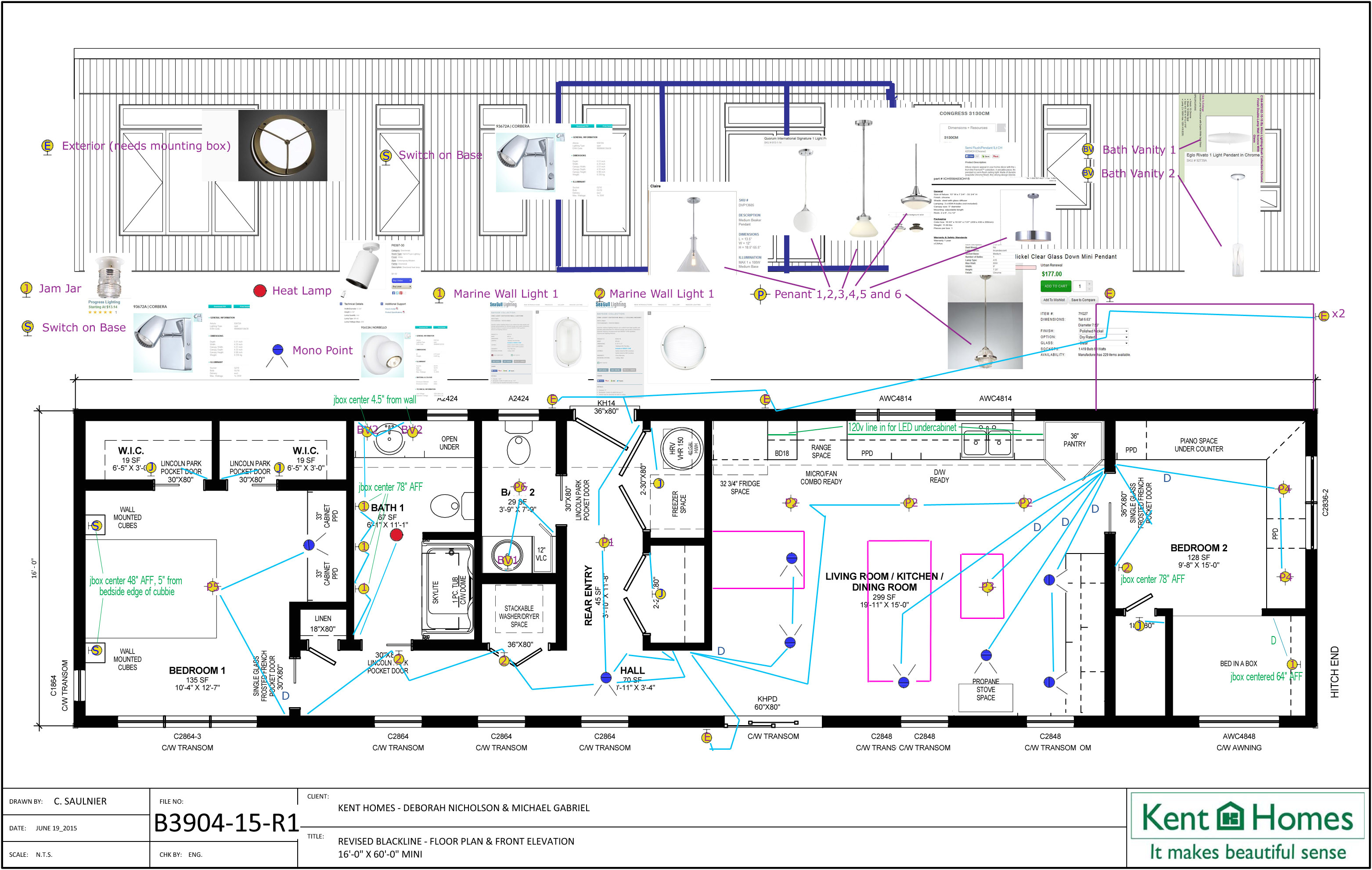 Lighting plan. Lighting connection Plan. Lighting solution in Plan. ARCSITE Light Plan.