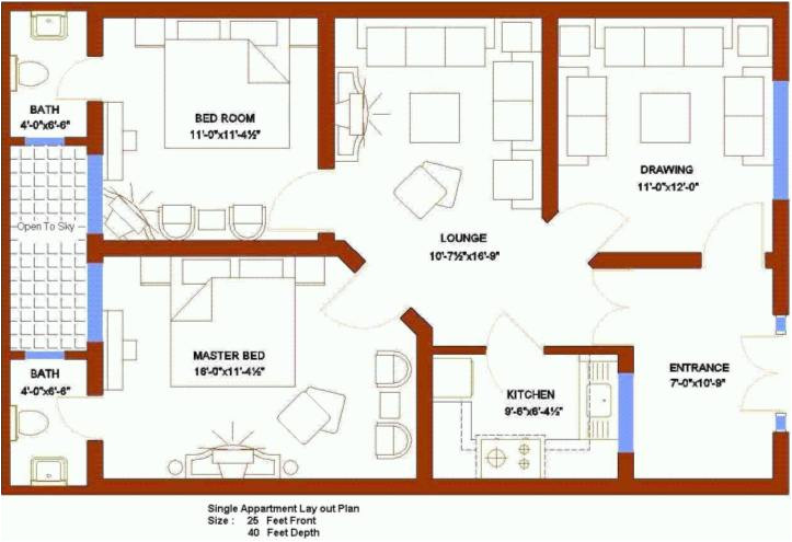 Home Map Plan Map together Marla House Design Moreover Architecture