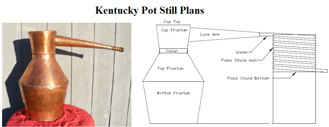 Home Moonshine Still Plans Traditional Kentucky Whiskey Pot Still Plans Learn How