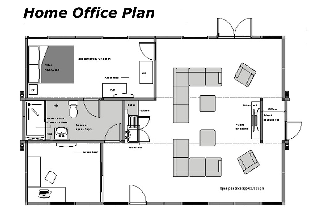 Home Office Planning Ideas Modern Home Office Floor Plans for A Comfortable Home