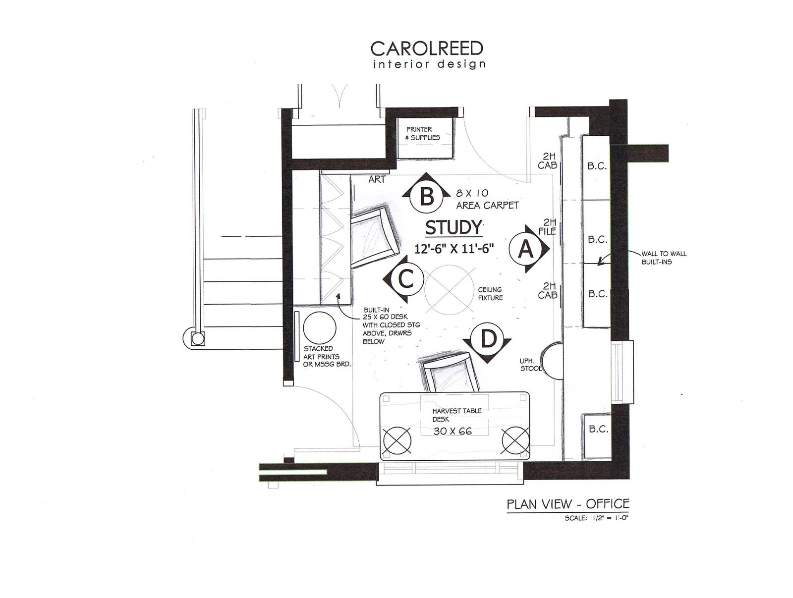 Home Office Plans Creed A Family Home Office