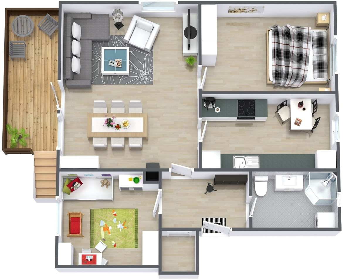 Home Plan 3d Design thoughtskoto