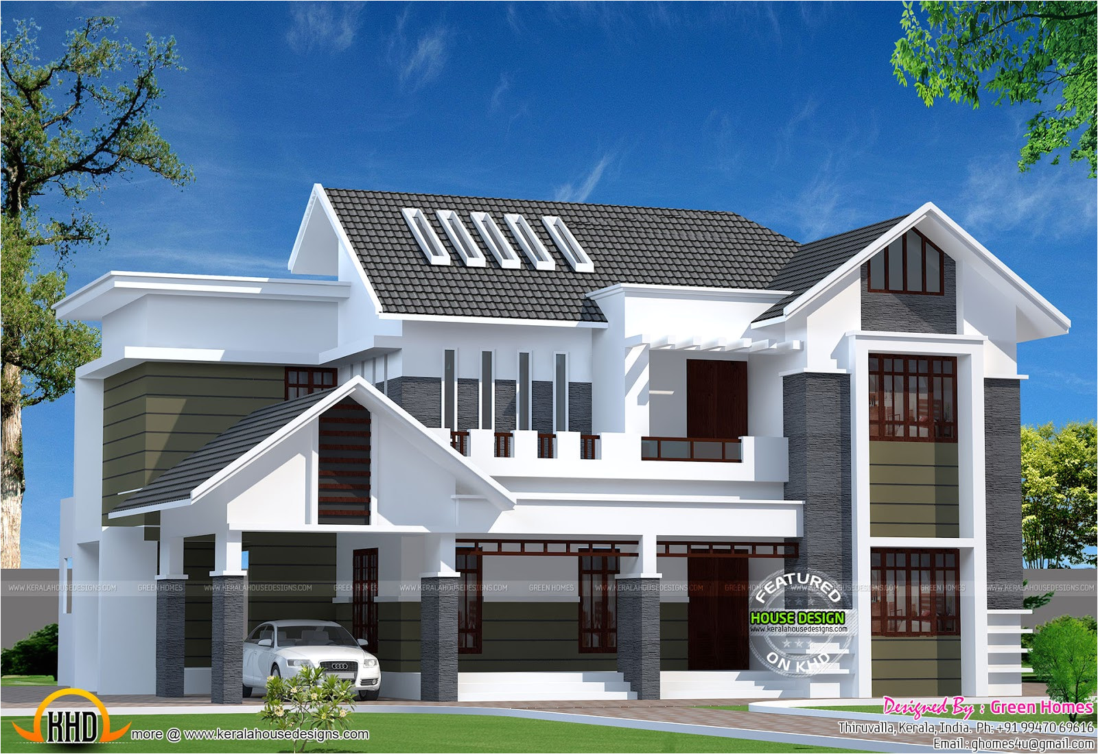 Home Plan Design In Kerala 2800 Sq Ft Modern Kerala Home Kerala Home Design and Home Plan Design In Kerala 2800 Sq Ft Modern Kerala Home Kerala Home Design and
