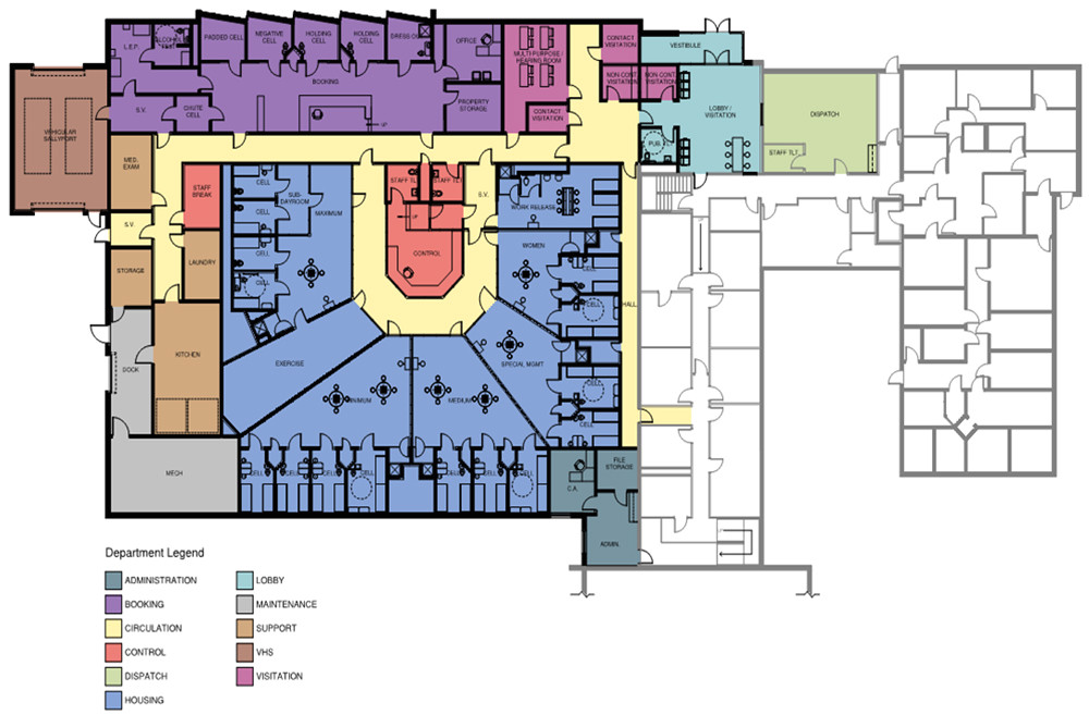 Home Plan for Inmates Jail Project Home Plan for Inmates Jail Project