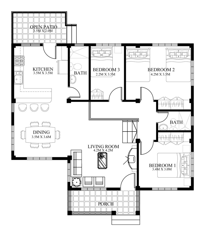 Home Plan Ideas Small House Designs Series Shd 2014006v2 Pinoy Eplans Home Plan Ideas Small House Designs Series Shd 2014006v2 Pinoy Eplans