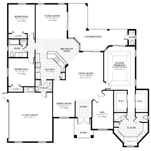 Home Plans Floor Plans Florida Home Builder Woodland Enterprises Poplar Home