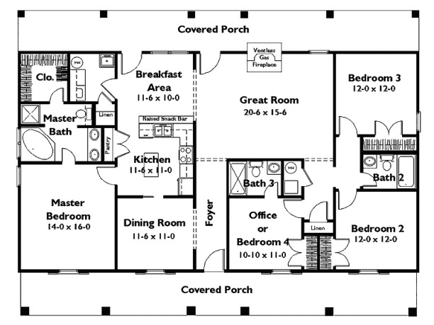 Home Plans Single Story Single Story 4 Bedroom House Plans Houz Buzz Home Plans Single Story Single Story 4 Bedroom House Plans Houz Buzz