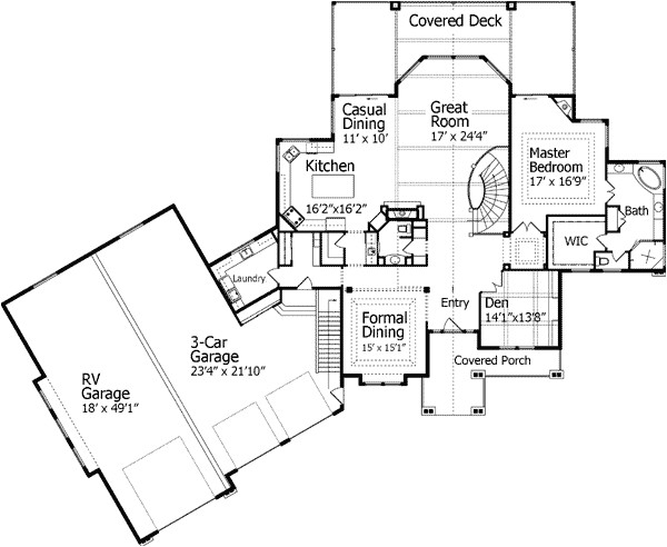 Home Plans with Rv Garage attached House Plans with Rv Garage Smalltowndjs Com