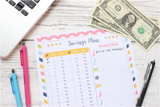Home Savings Plan 52 Week Savings Plan Free Printable Home organization Home Savings Plan 52 Week Savings Plan Free Printable Home organization