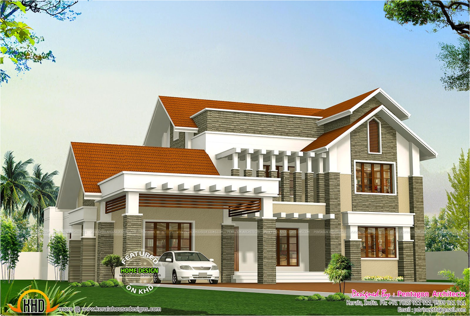 Homes Plans with Photos 9 Beautiful Kerala Houses by Pentagon Architects Kerala Homes Plans with Photos 9 Beautiful Kerala Houses by Pentagon Architects Kerala