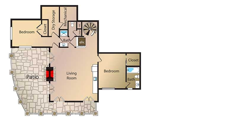 House Floor Plans with Observation tower Room House Floor Plans with Observation tower Room