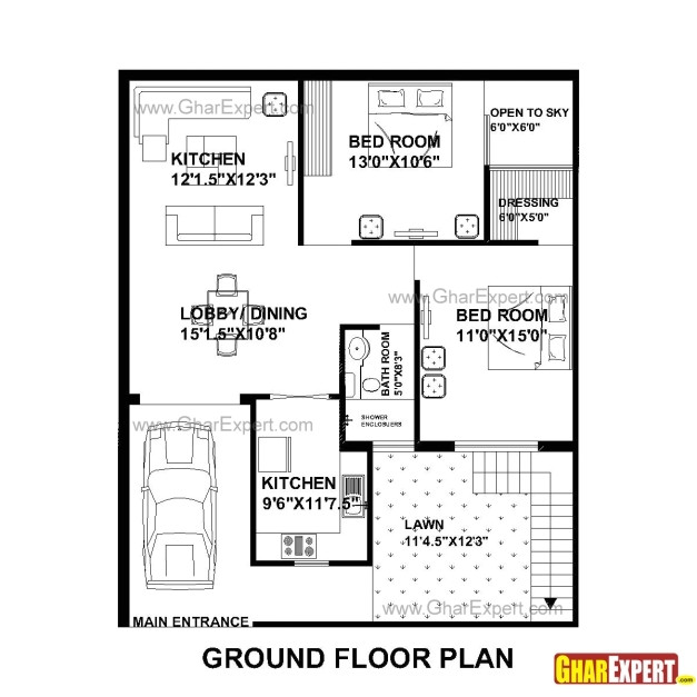 House Plan for 15 Feet by 60 Feet Plot 15 60 Plot Design House Floor Plans House Plan for 15 Feet by 60 Feet Plot 15 60 Plot Design House Floor Plans