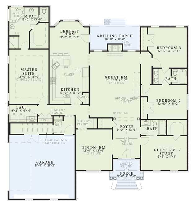 House Plans for 5000 Square Feet southern Plan 2486 Square Feet 4 Bedrooms 3 Bathrooms 110 House Plans for 5000 Square Feet southern Plan 2486 Square Feet 4 Bedrooms 3 Bathrooms 110