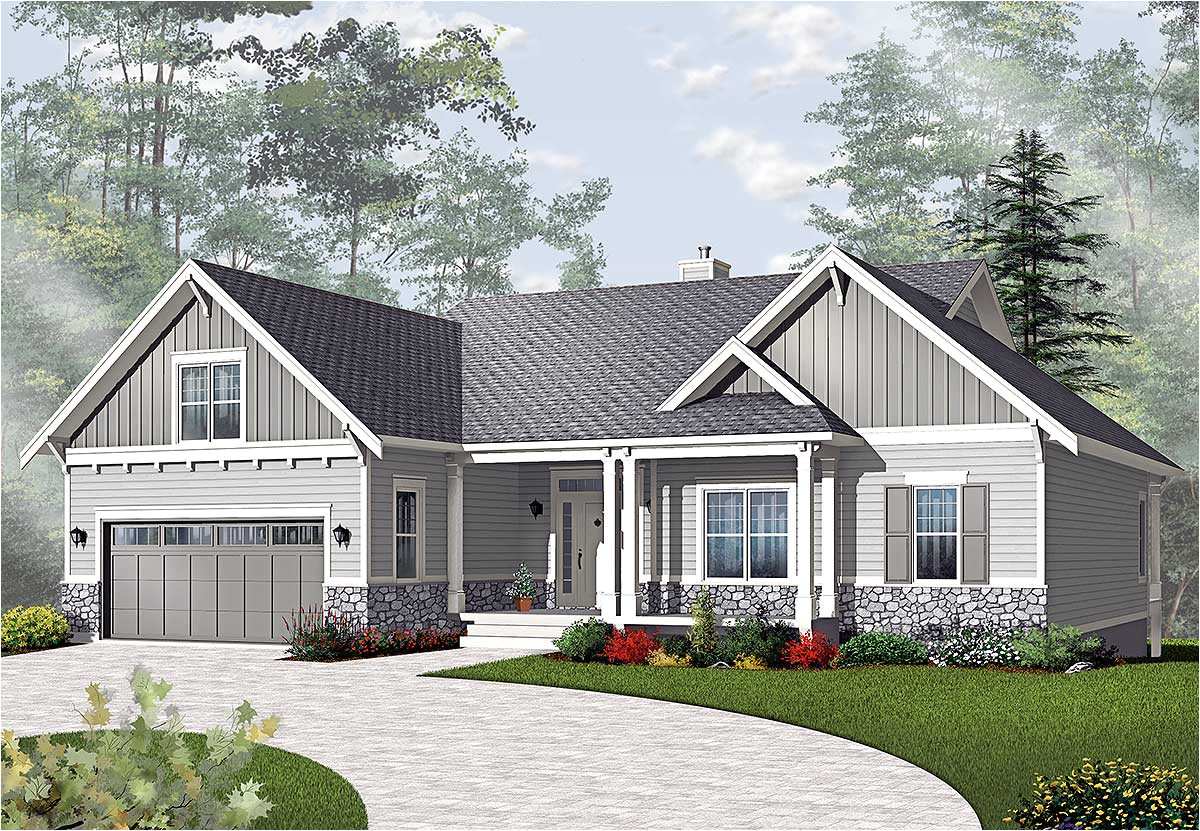 House Plans for A Ranch Style Home Airy Craftsman Style Ranch 21940dr Architectural