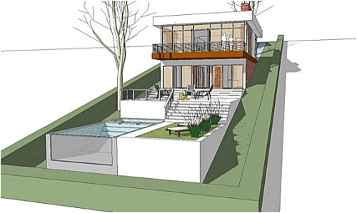 House Plans On Hill Slopes the Architectmodern House Plan for A Land with A Big House Plans On Hill Slopes the Architectmodern House Plan for A Land with A Big