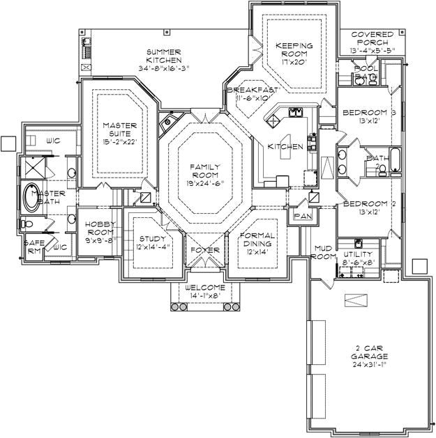 House Plans with A Safe Room House Plans with Safe Rooms Smalltowndjs Com
