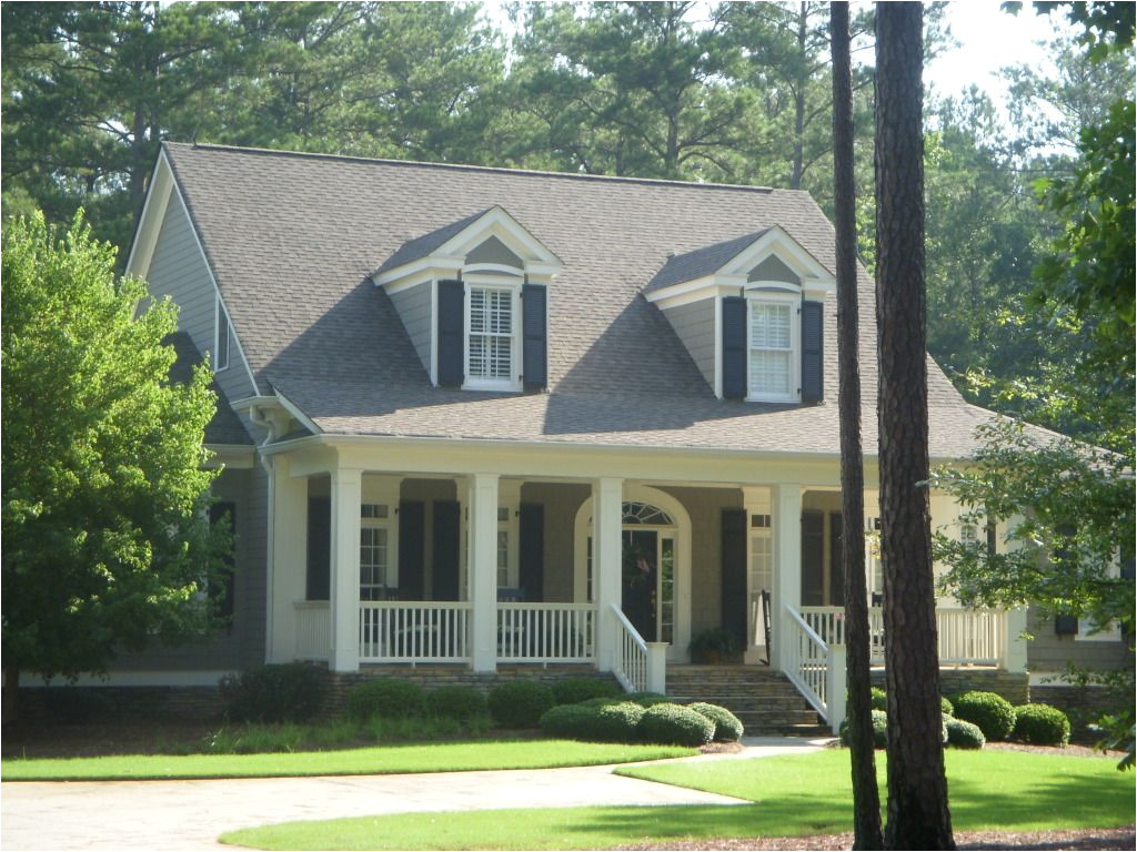 House Plans with Dormers and Front Porch Tallaway Stock Plan Designed by Mitch Ginn Front Porch