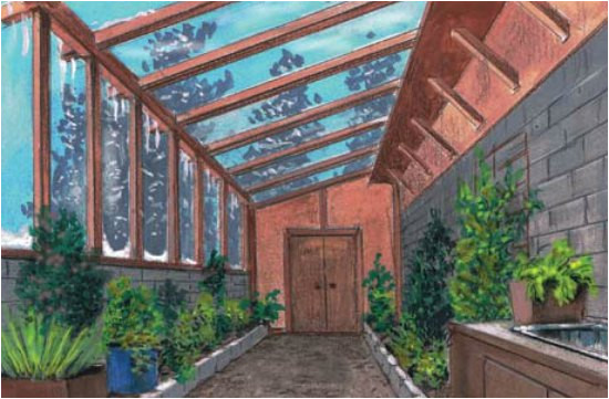 House Plans with Greenhouse attached 16 Diy attached Home Greenhouses