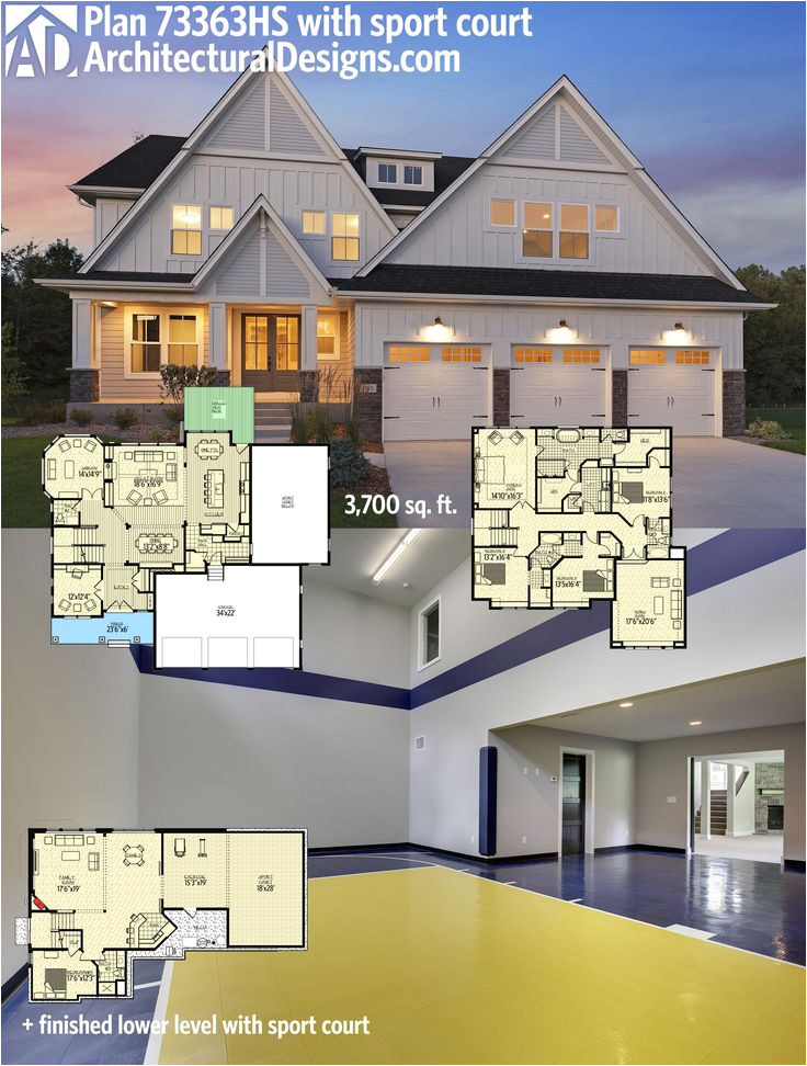 House Plans with Indoor Sport Court 1000 Images About House Plans with Sport Courts On