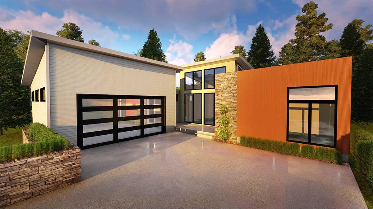 House Plans with Lots Of Glass Contemporary Home with Lots Of Glass 62535dj
