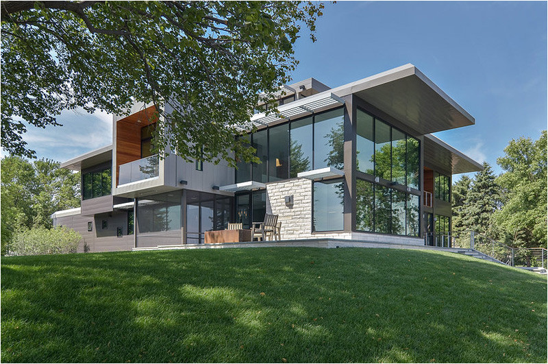 House Plans with Window Walls Glass Lake House Features Modern Silhouette Of Earthy House Plans with Window Walls Glass Lake House Features Modern Silhouette Of Earthy