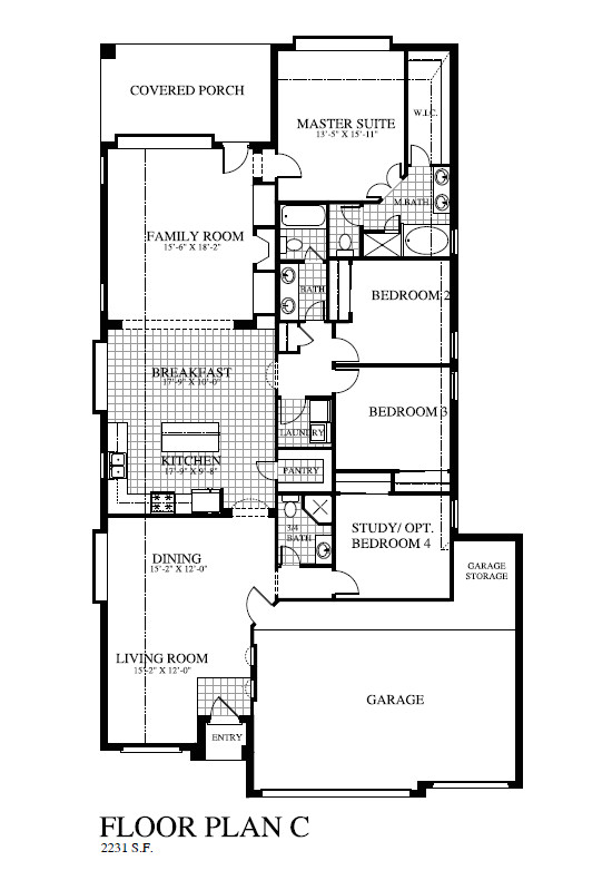 Houston Home Builders Floor Plans Plan 2231 Saratoga Homes Houston