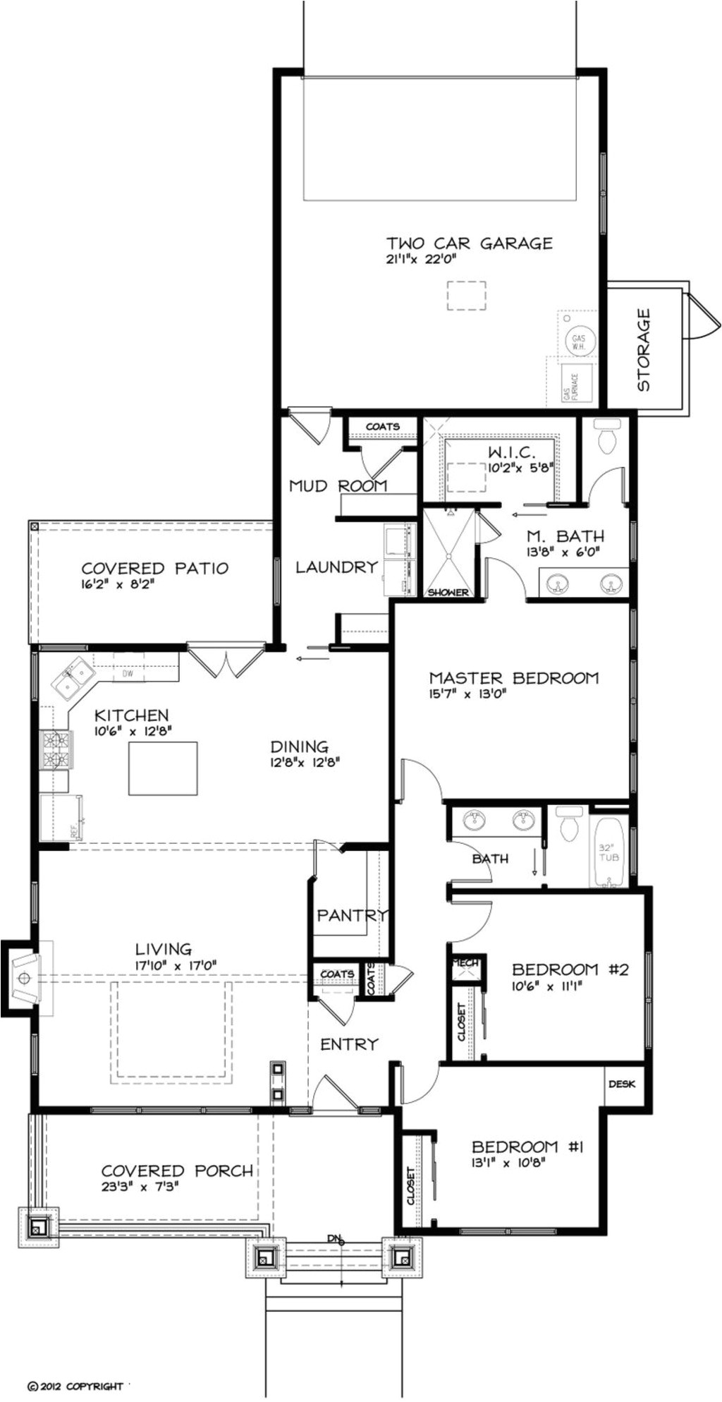 I Need A House Plan Craftsman Style House Plan 3 Beds 2 00 Baths 1749 Sq Ft