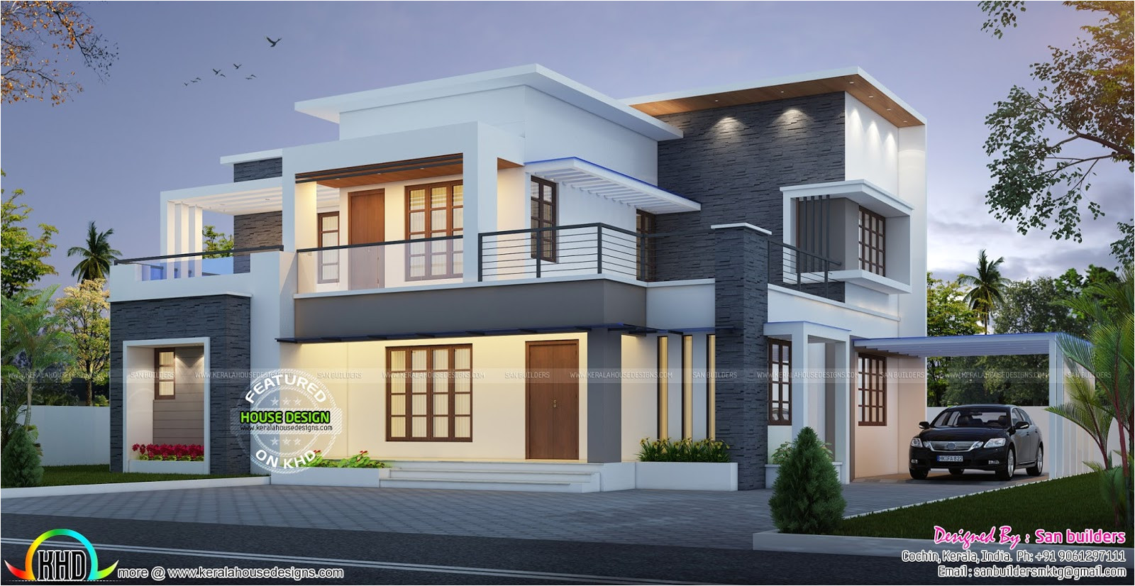 In Ground Homes Plans House Plan and Elevation by San Builders Kerala Home In Ground Homes Plans House Plan and Elevation by San Builders Kerala Home