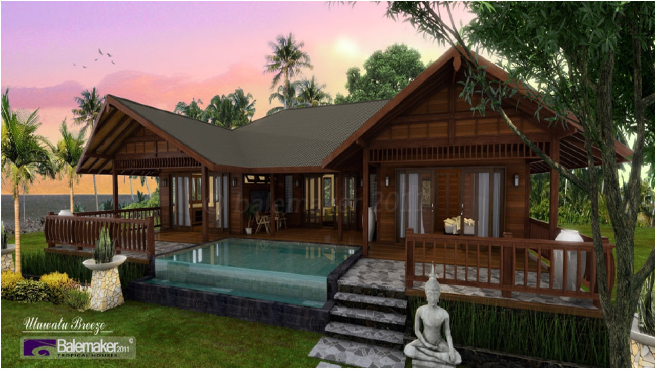 Island Style Home Plans Tropical Style House Plans Tropical island House Plans