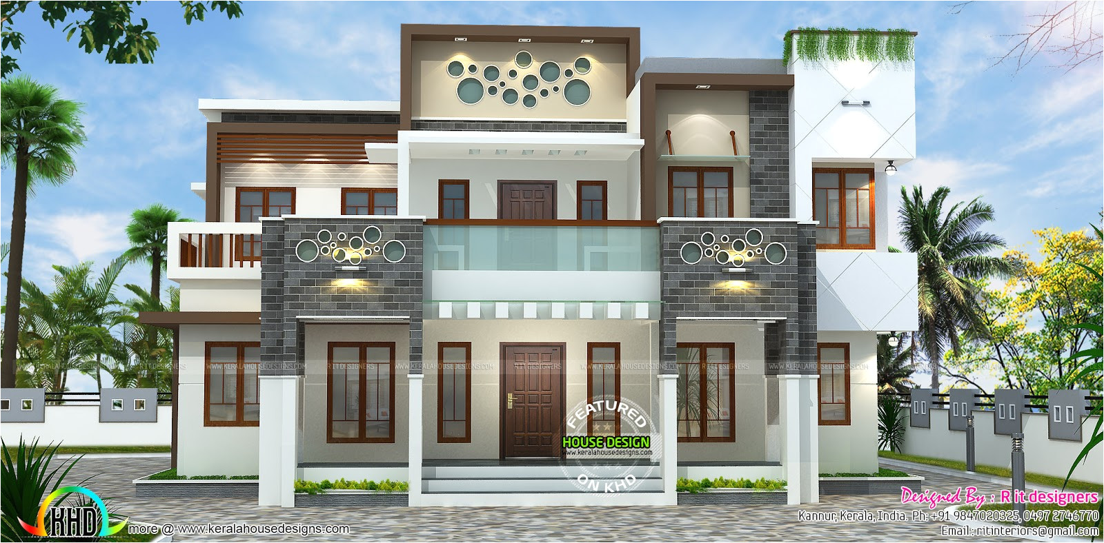 Kerala New Home Plans New Kerala House Plans with Front Elevation Kerala New Home Plans New Kerala House Plans with Front Elevation