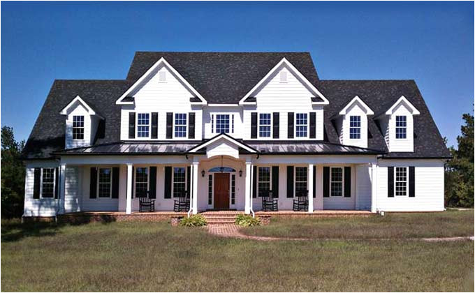 Large Country Home Plans 3 Story 5 Bedroom Home Plan with Porches southern House Plan