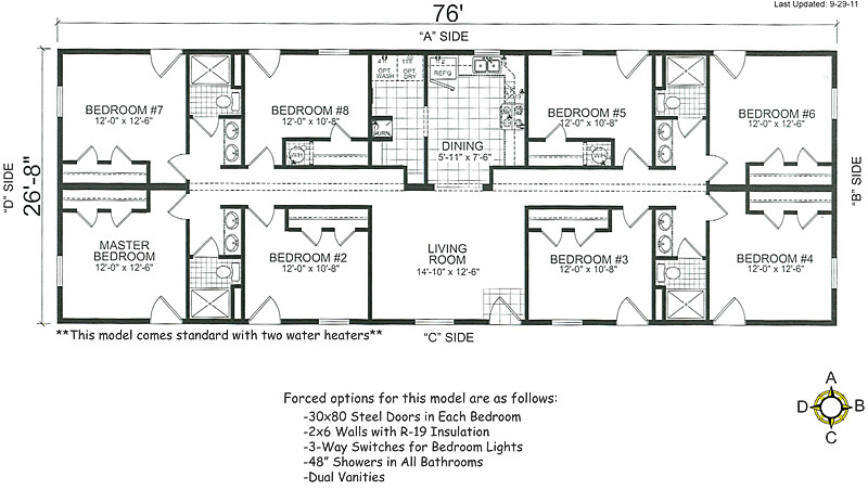 Large Modular Home Floor Plans Bedroom Double Wide Mobile Home Floor Plans Manufactured
