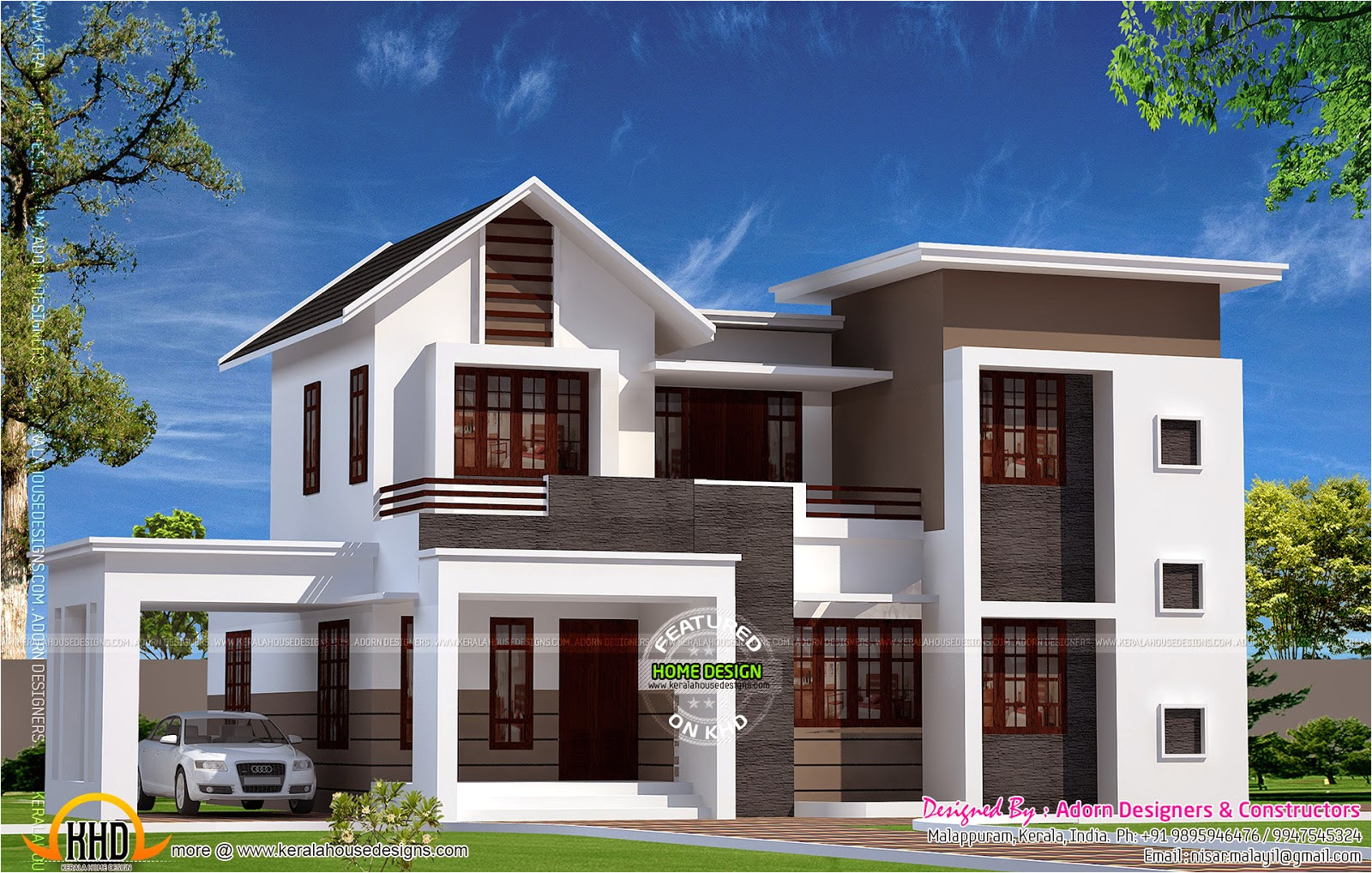 Latest Home Plans New House Design In 1900 Sq Feet Kerala Home Design and