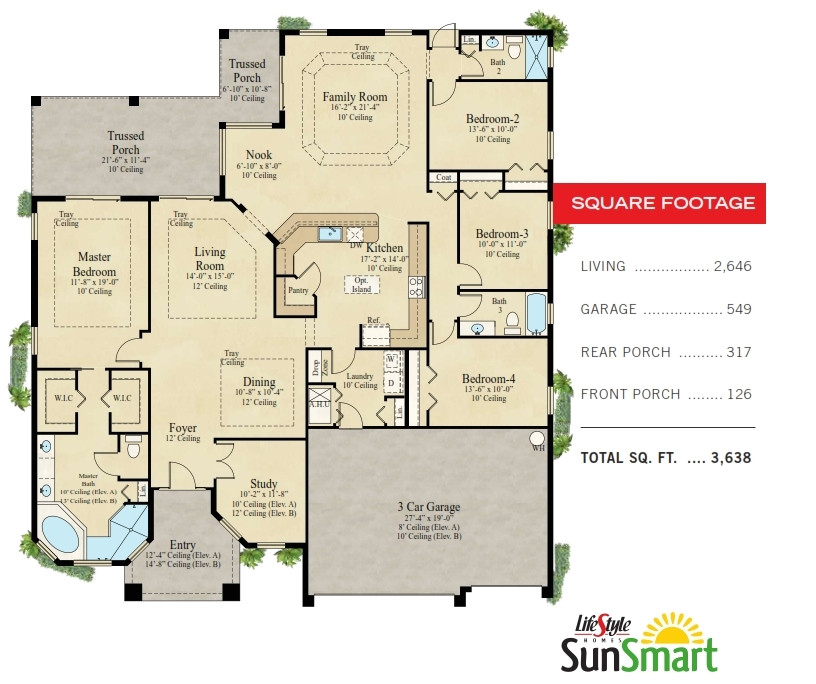 Lifestyle Homes Floor Plans Lifestyle Homes Featured Home the Monterey I Lifestyle