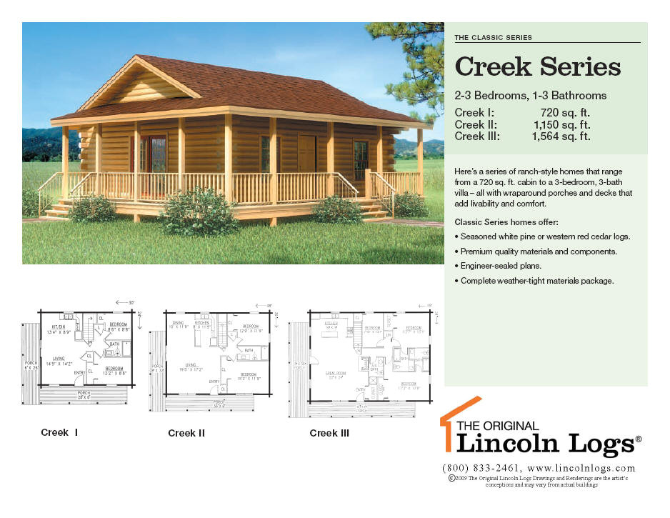 Lincoln Log Homes Floor Plans Log Home Floorplan Creek Series the original Lincoln Logs Lincoln Log Homes Floor Plans Log Home Floorplan Creek Series the original Lincoln Logs