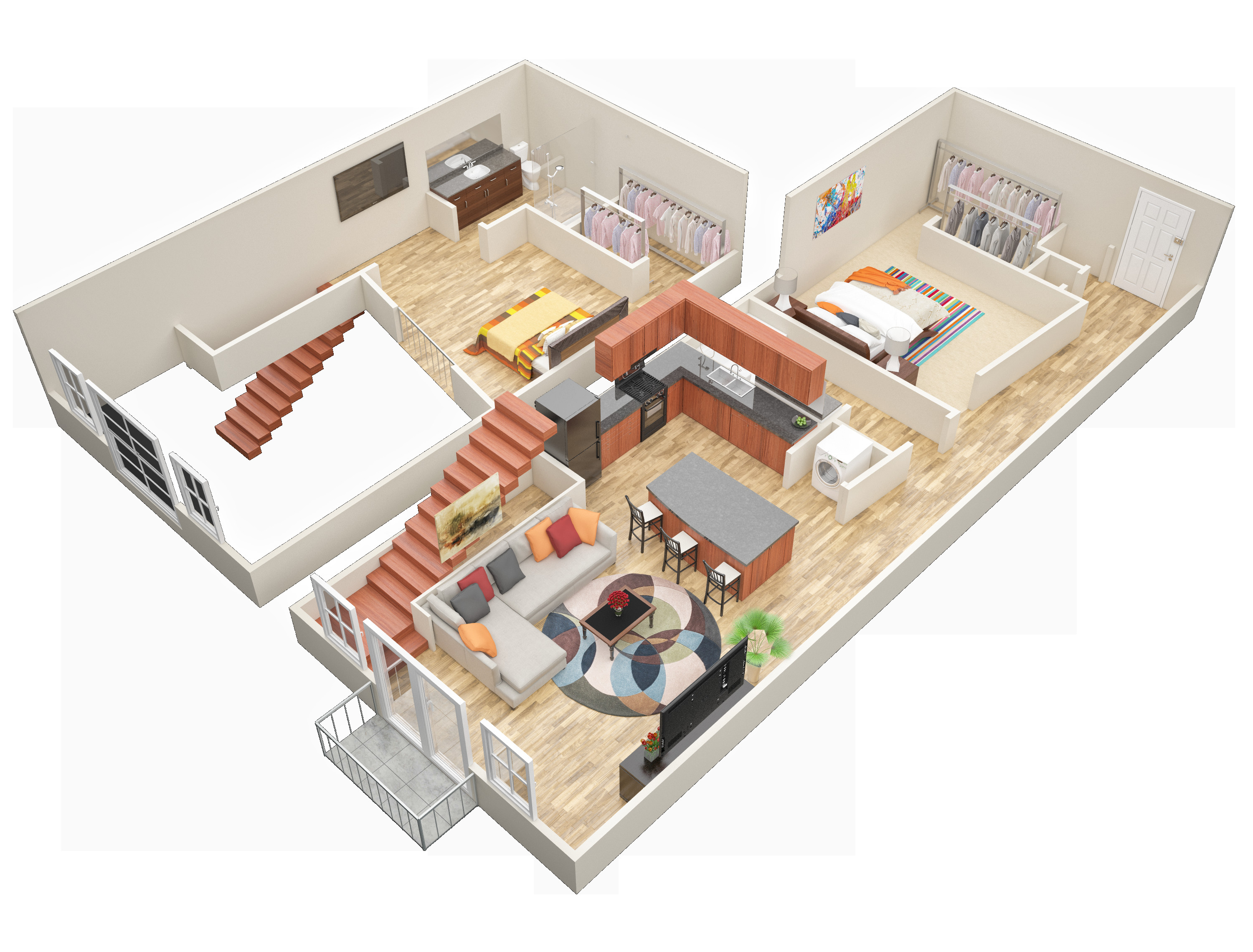Loft Home Floor Plans 1 2 Bedroom Loft Apartments In atlanta Mariposa Lofts