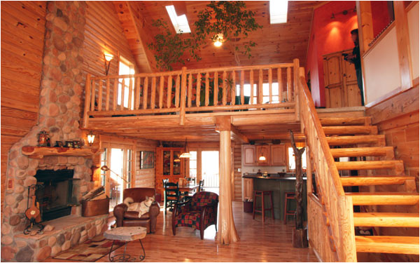 Log Home Plans with Loft Log Floor Plans House Plans and More