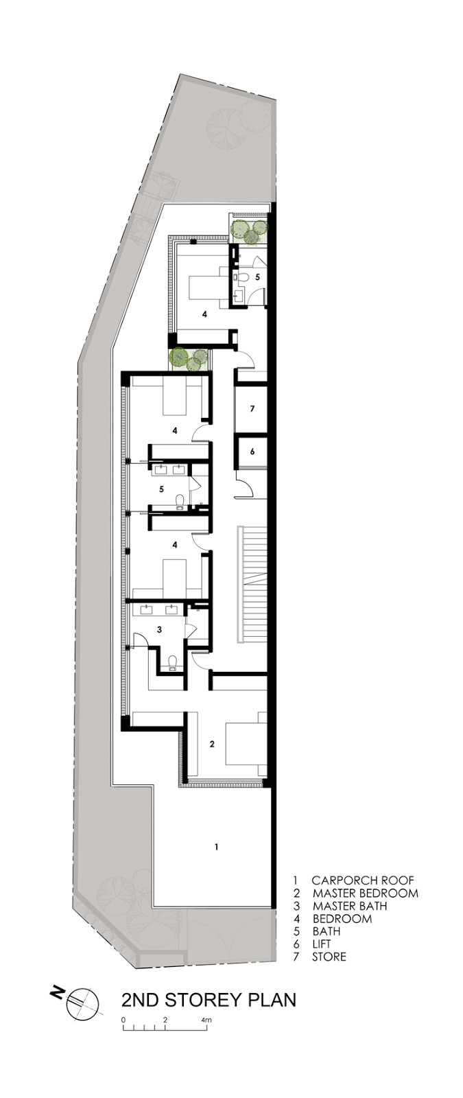 Long Skinny House Plans World Of Architecture Thin but Elegant Modern House by Long Skinny House Plans World Of Architecture Thin but Elegant Modern House by