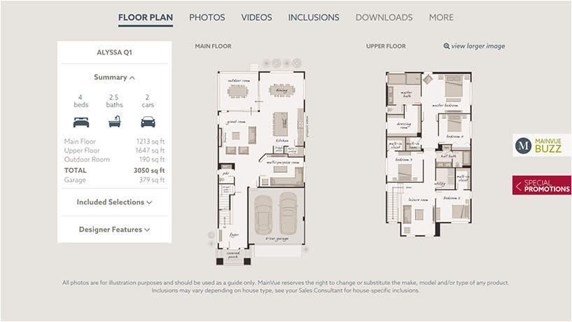 Mainvue Homes Floor Plans Mainvue Website Redesign the Garrigan Lyman Group Mainvue Homes Floor Plans Mainvue Website Redesign the Garrigan Lyman Group
