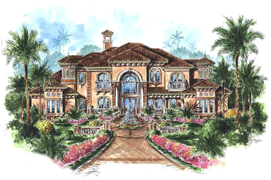 Mediterranean Home Plans Collection 5 Bedrm 6780 Sq Ft Mediterranean House Plan 175 1073 Mediterranean Home Plans Collection 5 Bedrm 6780 Sq Ft Mediterranean House Plan 175 1073