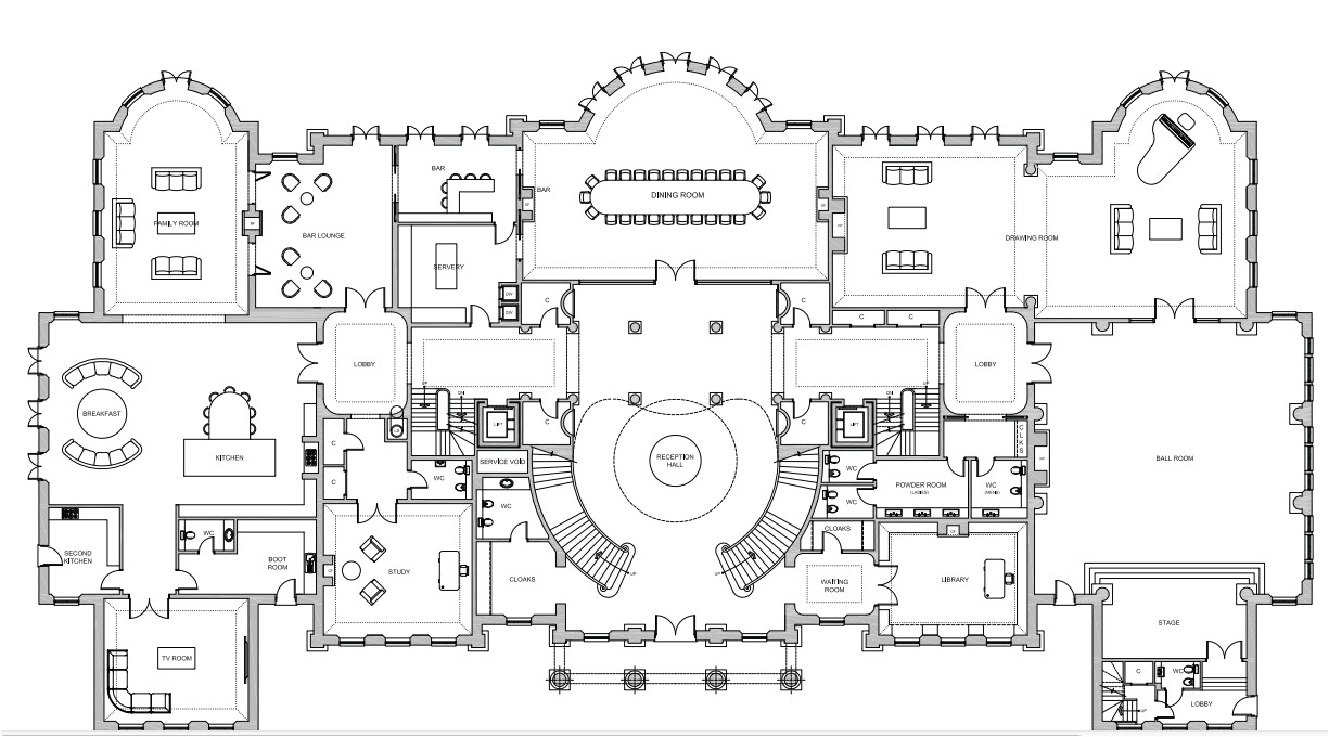 Mega Homes Floor Plans 56 000 Square Foot Proposed Mega Mansion In Berkshire Mega Homes Floor Plans 56 000 Square Foot Proposed Mega Mansion In Berkshire