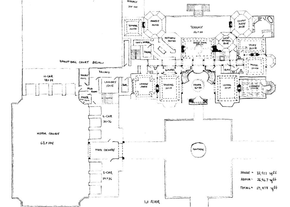 Mega Homes Floor Plans Floor Plans to James Mega Mansion Design Homes Of the Rich