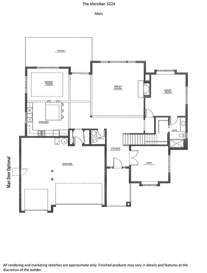 Meridian Homes Floor Plans the Meridian Meridian Homes Floor Plans the Meridian