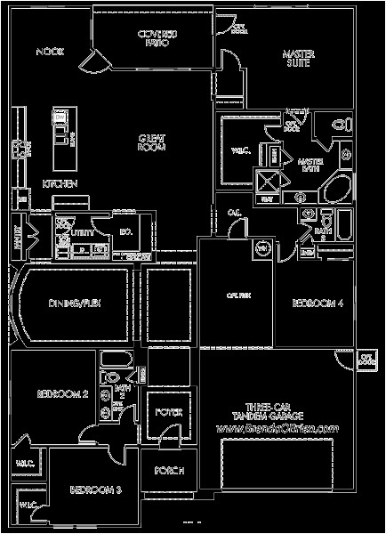 Meritage Homes Sierra Floor Plan Meratige Rancho Vistoso Floor Plan Sierra Model