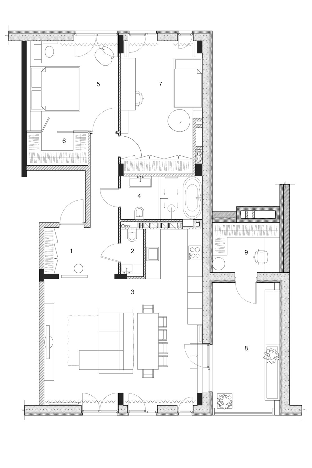 Modern Home Design Floor Plans Two Modern Homes with Rooms for Small Children with Floor Modern Home Design Floor Plans Two Modern Homes with Rooms for Small Children with Floor
