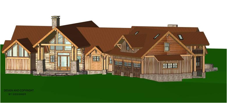 Montana Home Plans Luckyman Ranch House Plan Montana Ranch Style Custom Floor