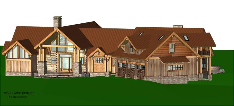 Montana Home Plans Luckyman Ranch House Plan Montana Ranch Style Custom Floor