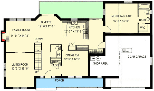 Mother In Law Suite Home Plans Traditional Home with Mother In Law Suite 35428gh Mother In Law Suite Home Plans Traditional Home with Mother In Law Suite 35428gh