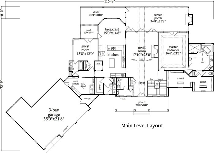 Mountain Homes Floor Plans 2 Bedroom 2 Bath Cabin Lodge House Plan Alp 0a1u